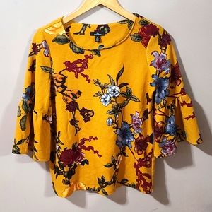 Jules & Leopold Small Floral Blouse